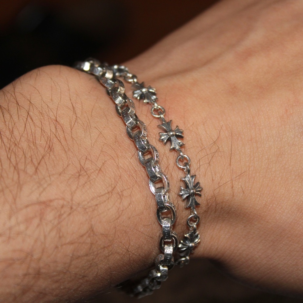 Chromes heart bracelet